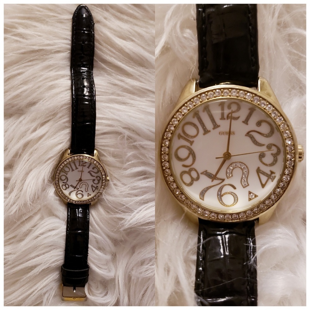 Guess Diamond Studded Watch